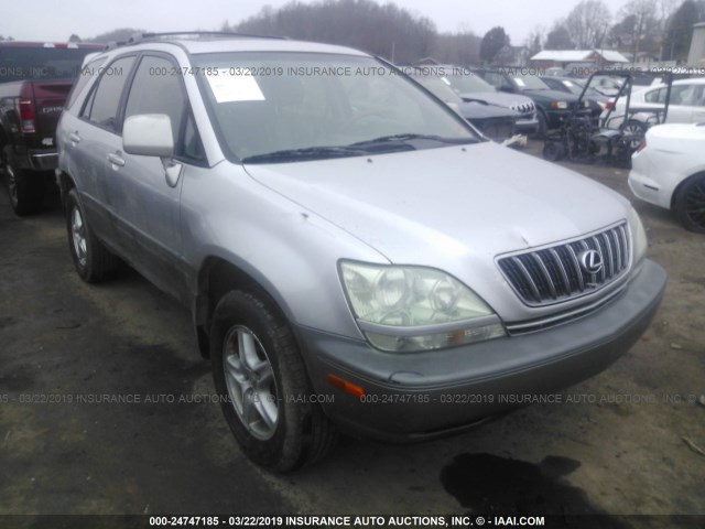 JTJHF10U810234816 - 2001 LEXUS RX 300 SILVER photo 1