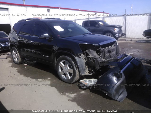 1GKEV33738J128695 - 2008 GMC ACADIA SLT-2 BLACK photo 1