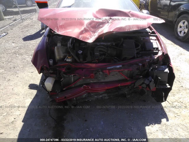 1B3EL46X03N540773 - 2003 DODGE STRATUS SE/SXT RED photo 6