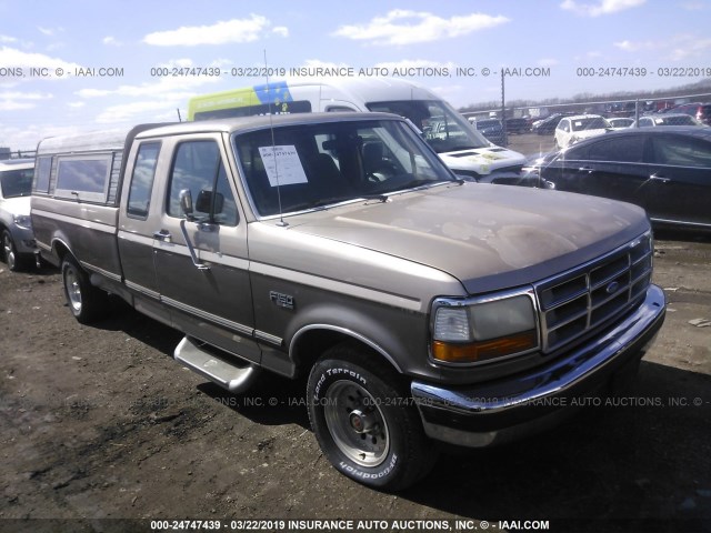 1FTEX15H3NKA09423 - 1992 FORD F150 Qızıl foto 1