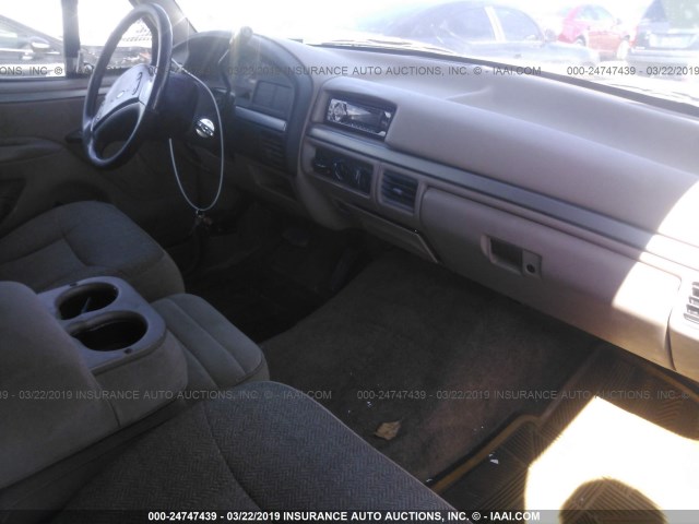 1FTEX15H3NKA09423 - 1992 FORD F150 Qızıl foto 5