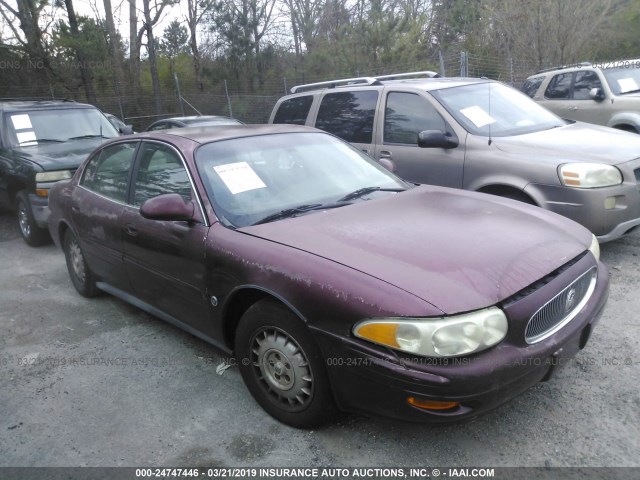 1G4HR54K52U206939 - 2002 BUICK LESABRE LIMITED MAROON photo 1