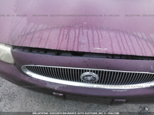 1G4HR54K52U206939 - 2002 BUICK LESABRE LIMITED MAROON photo 6