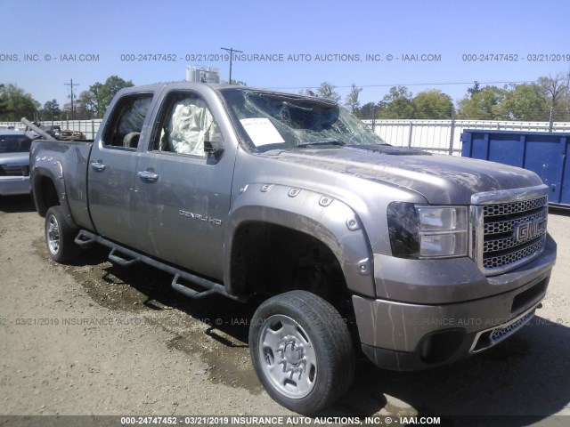 1GT125E82CF167018 - 2012 GMC SIERRA K2500 DENALI TAN photo 1