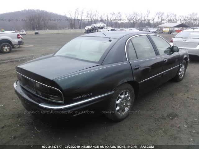 1G4CW54K714289081 - 2001 BUICK PARK AVENUE  GREEN photo 4