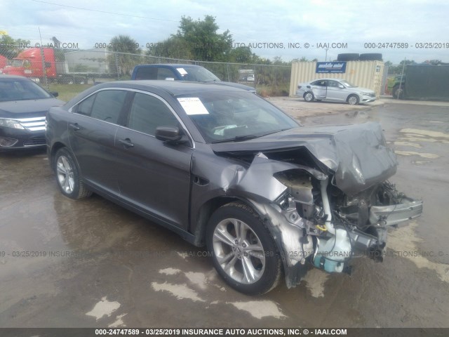 1FAHP2E82EG126776 - 2014 FORD TAURUS SEL GRAY photo 1