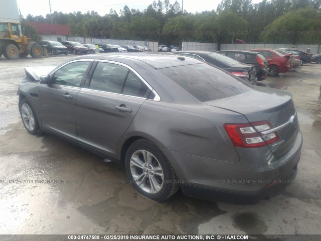 1FAHP2E82EG126776 - 2014 FORD TAURUS SEL GRAY photo 3