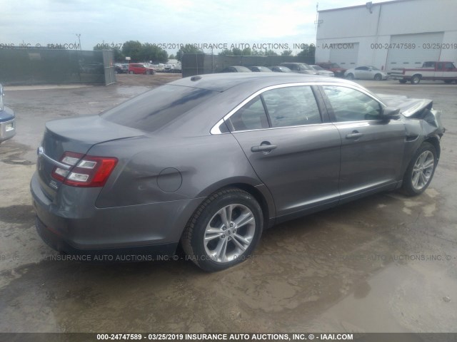 1FAHP2E82EG126776 - 2014 FORD TAURUS SEL GRAY photo 4