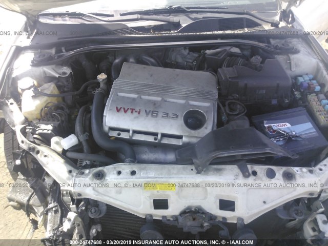 4T1FA38P64U034710 - 2004 TOYOTA CAMRY SOLARA SE/SLE WHITE photo 10