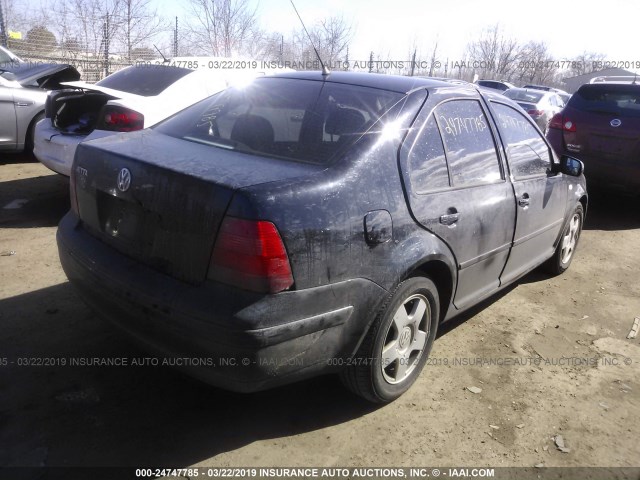 3VWSA29MXYM055410 - 2000 VOLKSWAGEN JETTA GLS BLACK photo 4