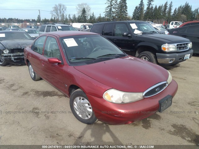 1FAFP6535WK274812 - 1998 FORD CONTOUR GL/SPORT/LX RED photo 1