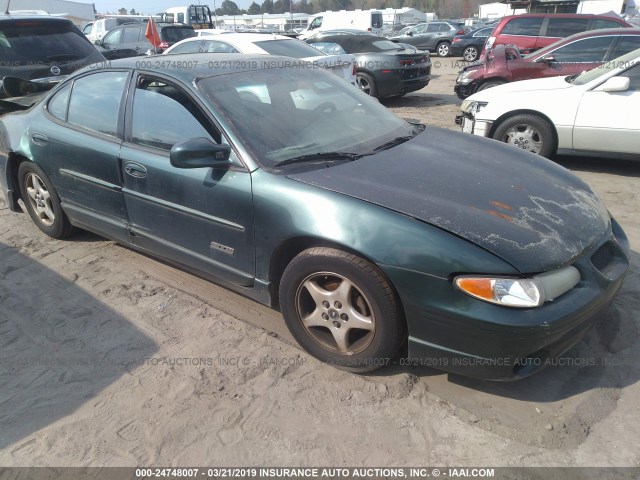 1G2WR5219XF238573 - 1999 PONTIAC GRAND PRIX GTP GREEN photo 1