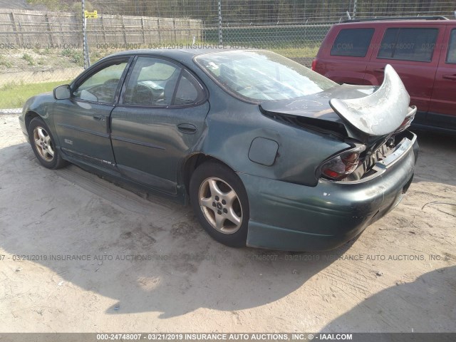 1G2WR5219XF238573 - 1999 PONTIAC GRAND PRIX GTP GREEN photo 3