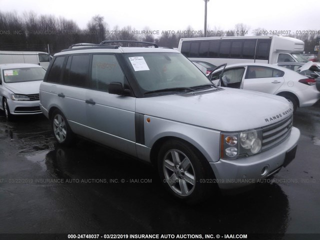 SALME11424A165342 - 2004 LAND ROVER RANGE ROVER HSE SILVER photo 1