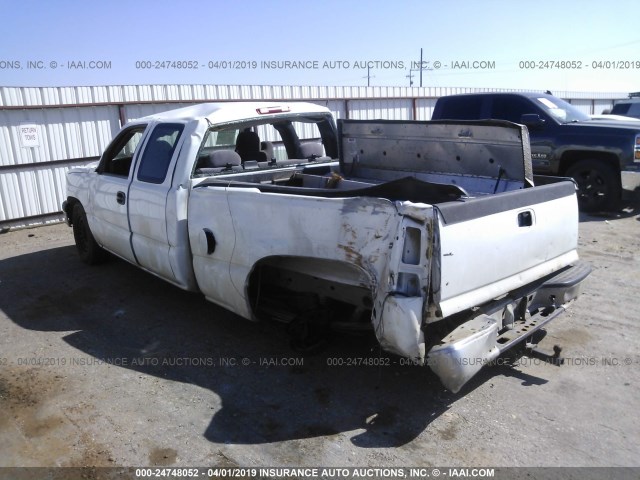 1GCEC19V97Z146761 - 2007 CHEVROLET SILVERADO C1500 CLASSIC WHITE photo 3