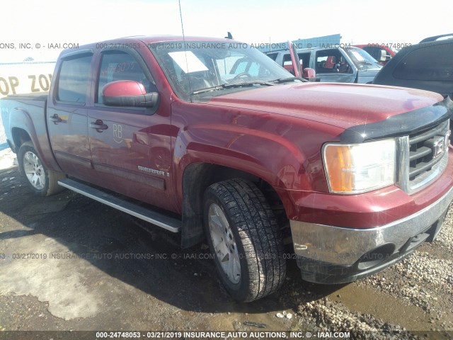 2GTEK13M171524535 - 2007 GMC NEW SIERRA K1500 RED photo 1