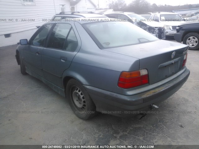 WBACD4326WAV60823 - 1998 BMW 328 I AUTOMATIC TEAL photo 3