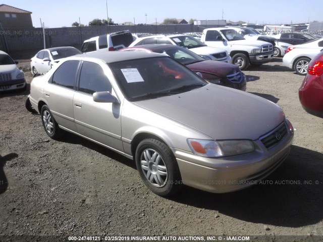 4T1BG22KX1U821479 - 2001 TOYOTA CAMRY CE/LE/XLE GOLD photo 1