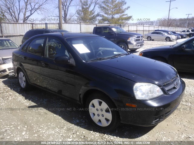 KL5JD56Z26K474157 - 2006 SUZUKI FORENZA BLACK photo 1