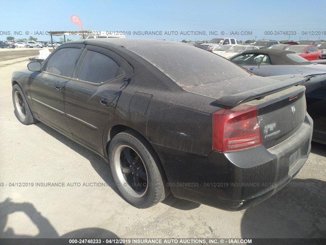 2B3KA43G96H301362 - 2006 DODGE CHARGER SE/SXT BLACK photo 3