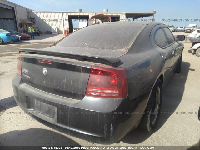 2B3KA43G96H301362 - 2006 DODGE CHARGER SE/SXT BLACK photo 4