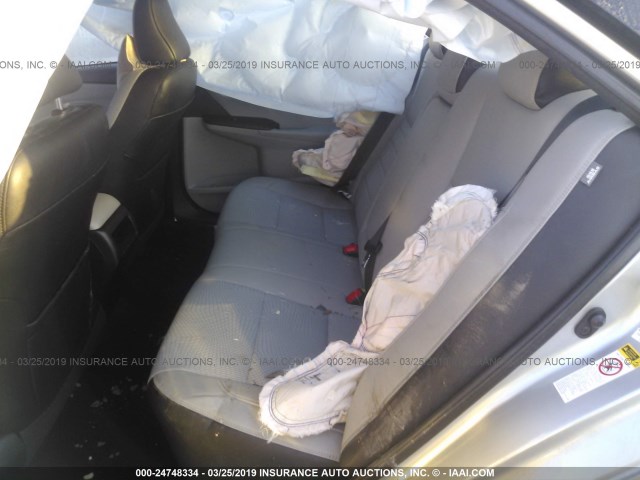 4T1BF1FK1GU124010 - 2016 TOYOTA CAMRY LE/XLE/SE/XSE SILVER photo 8