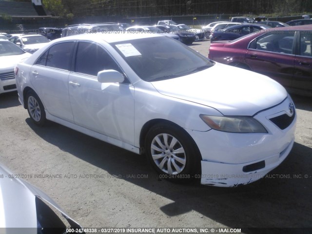 4T1BE46K19U815996 - 2009 TOYOTA CAMRY SE/LE/XLE WHITE photo 1