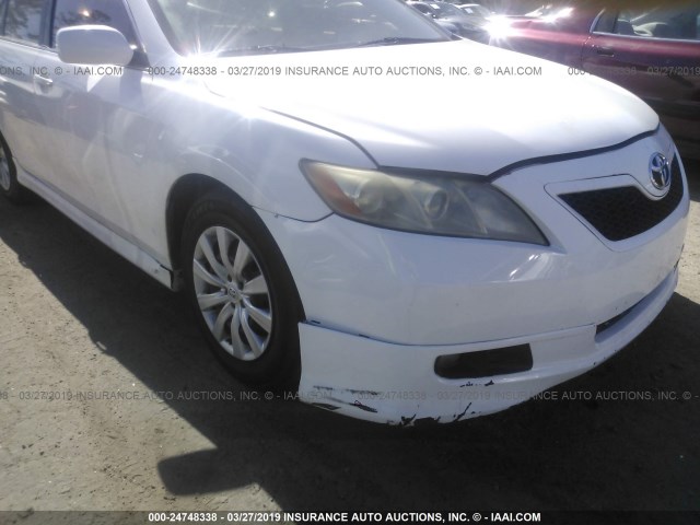 4T1BE46K19U815996 - 2009 TOYOTA CAMRY SE/LE/XLE WHITE photo 6