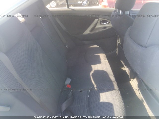 4T1BE46K19U815996 - 2009 TOYOTA CAMRY SE/LE/XLE WHITE photo 8