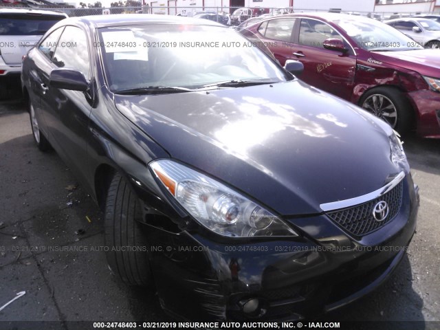 4T1CA30P98U156224 - 2008 TOYOTA CAMRY SOLARA SE/SLE/SPORT BLACK photo 1