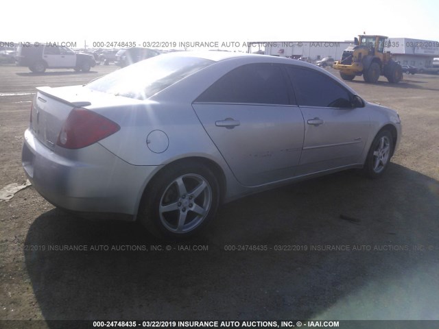 1G2ZG58N174276291 - 2007 PONTIAC G6 SE SILVER photo 4