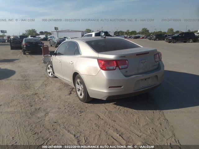 1G11A5SLXFF296651 - 2015 CHEVROLET MALIBU LS 金色 照片 3