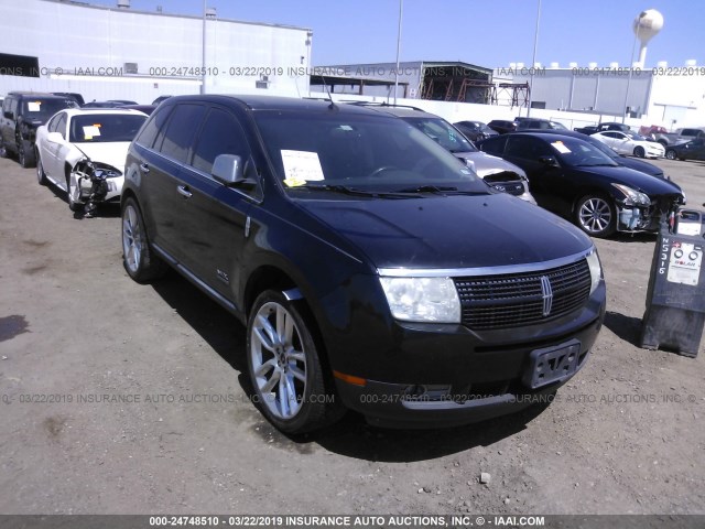 2LMDJ6JC9ABJ29817 - 2010 LINCOLN MKX BLACK photo 1