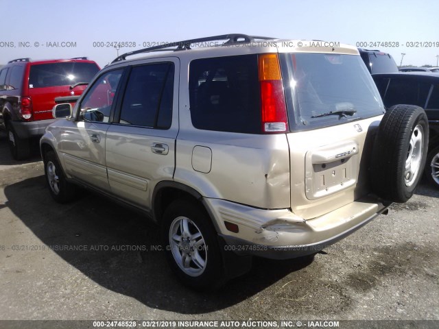 JHLRD18751S004329 - 2001 HONDA CR-V SE/LE GOLD photo 3