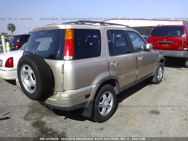 JHLRD18751S004329 - 2001 HONDA CR-V SE/LE GOLD photo 4