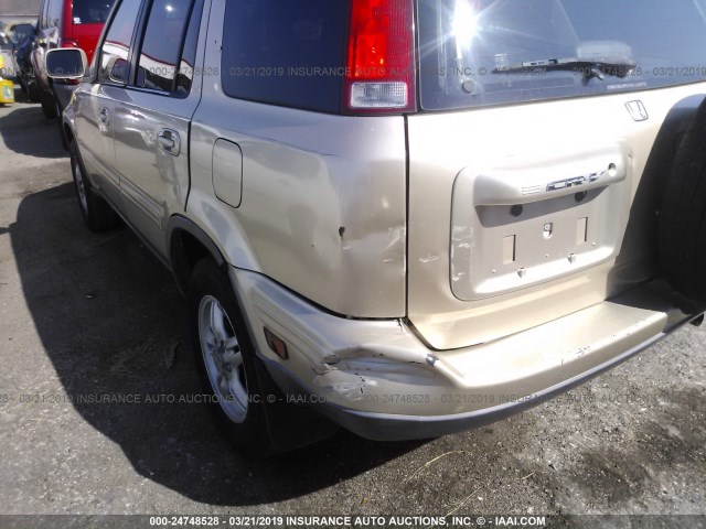 JHLRD18751S004329 - 2001 HONDA CR-V SE/LE GOLD photo 6