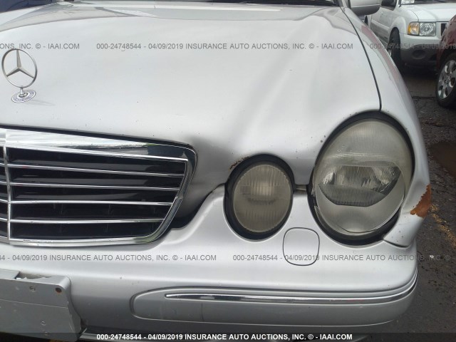 WDBJH65J83X089974 - 2003 MERCEDES-BENZ E 320 SILVER photo 6