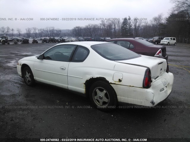 2G1WW12E639113770 - 2003 CHEVROLET MONTE CARLO LS 白色 照片 3
