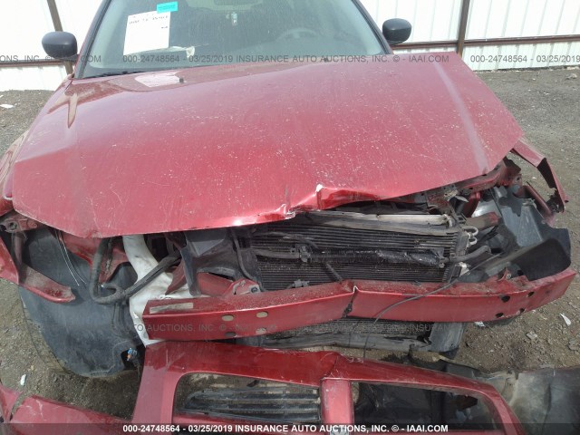 2D4FV47T86H444611 - 2006 DODGE MAGNUM SE RED photo 6