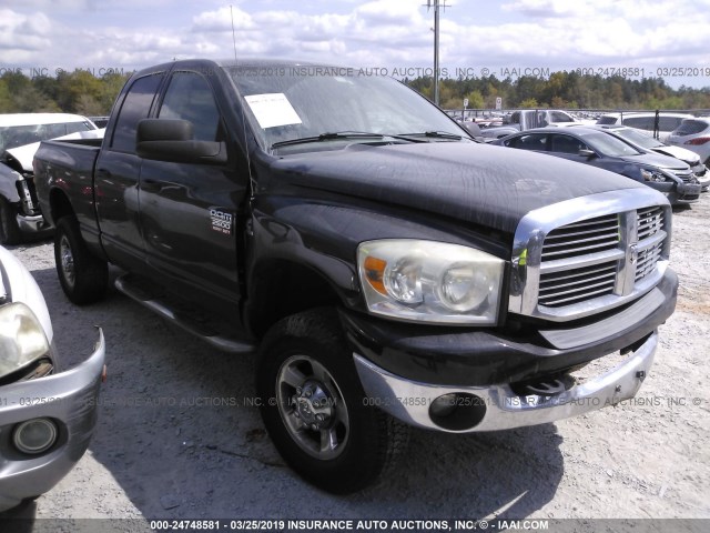 3D7KS28L49G528250 - 2009 DODGE RAM 2500 BLACK photo 1