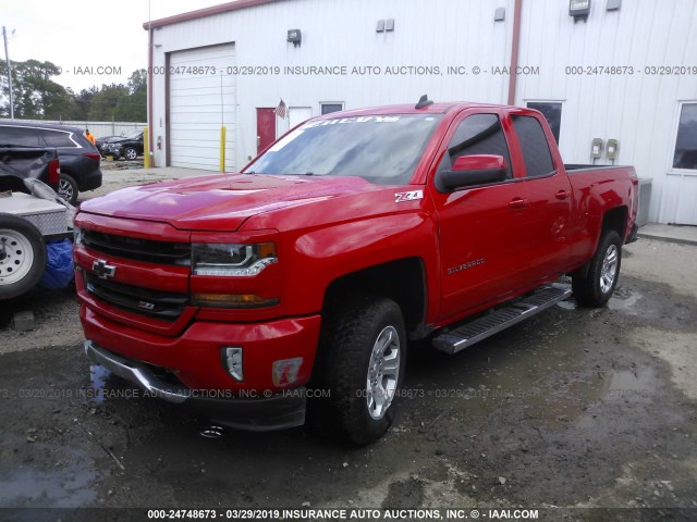 1GCVKREC4GZ394714 - 2016 CHEVROLET SILVERADO K1500 LT RED photo 2