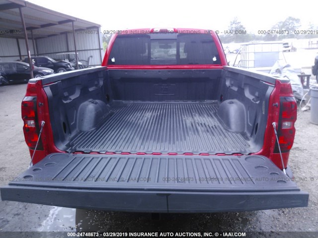 1GCVKREC4GZ394714 - 2016 CHEVROLET SILVERADO K1500 LT RED photo 8