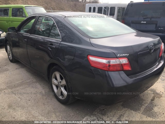 4T1BE46K29U890500 - 2009 TOYOTA CAMRY SE/LE/XLE 黑色 照片 3