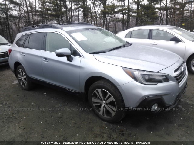 4S4BSENC3J3237239 - 2018 SUBARU OUTBACK 3.6R LIMITED SILVER photo 1