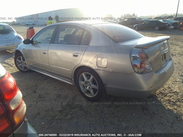 1N4BL11E63C170873 - 2003 NISSAN ALTIMA SE SILVER photo 3