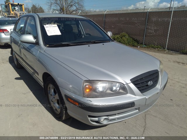 KMHDN56D65U177836 - 2005 HYUNDAI ELANTRA GLS/GT SILVER photo 1