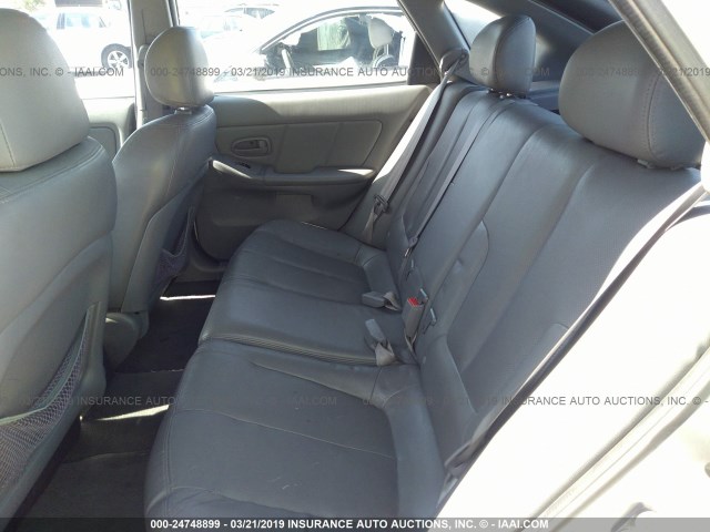 KMHDN56D65U177836 - 2005 HYUNDAI ELANTRA GLS/GT SILVER photo 8