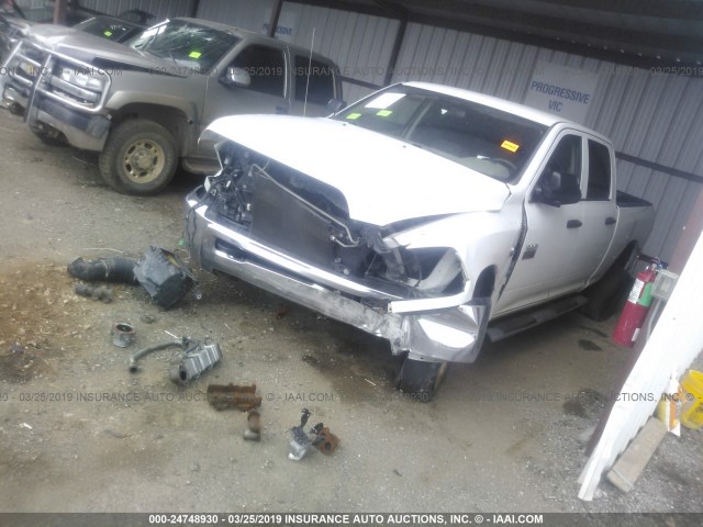 3D7UT2CL5BG554455 - 2011 DODGE RAM 2500 WHITE photo 2