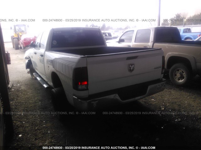 3D7UT2CL5BG554455 - 2011 DODGE RAM 2500 WHITE photo 3