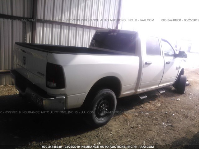 3D7UT2CL5BG554455 - 2011 DODGE RAM 2500 WHITE photo 4